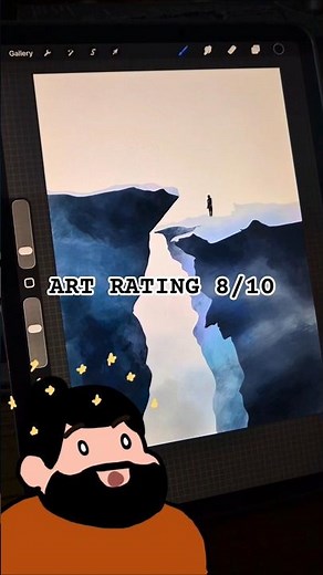 Rating Art Tutorial For Procreate by ‪@digitalartjunky‬ #shorts #rating #tutorials #creative