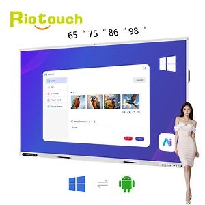 [Hot Item] 4K Interactive Teaching Panels Board School Teaching Smart Whiteboard