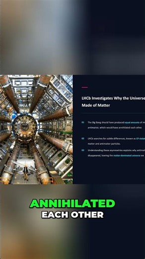 LHCb Solving the Universe's Matter Mystery