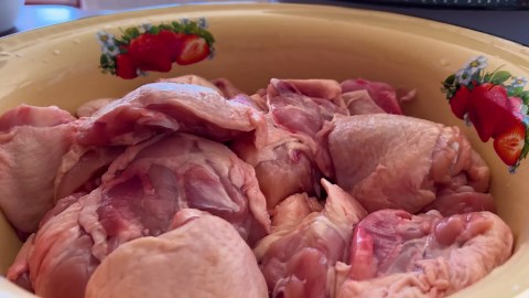 Grilled Chicken Shawarma Made in a Quiet Mountain Village