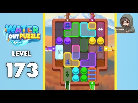 Water Out Puzzle level 173 solution