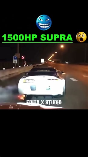 🤯 1500HP Supra MK4 Goes CRAZY on the Street! (LOUD Anti-Lag)#toyotasupra #youtubeshorts #gotrending