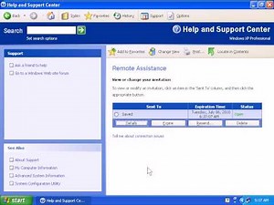 Remote Assistance In Windows XP