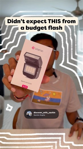 Ulanzi SL03 compact 2-in-1 flash + LED fill light!! This Tiny Flash = BIG Upgrade.