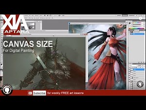 Canvas size what ratio to use in Digital art