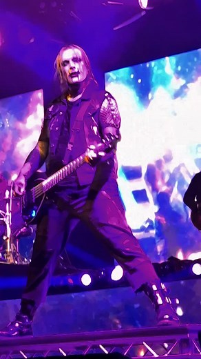 Justin Morrow Performs with Motionless In White in Hannover