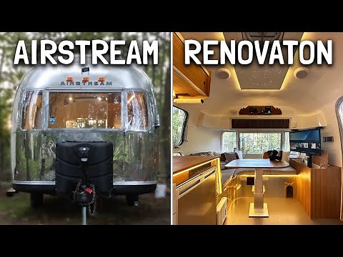 Beautiful Vintage 1971 Airstream Renovation w/ Modern Features | Full Tour