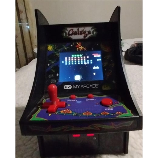 Galaga Mini Arcade 7 Inches Machine Retro Micro Player Video Game Tested - Etsy