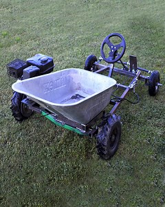 Making A 200cc Wheelbarrow Go Kart | DIY & Crafts