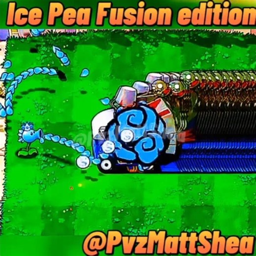 Plants vs.Zombies/powerful Ice Pea fusion edition #pvz #pvz2 #youtubeshorts #shorts #pvzfusion