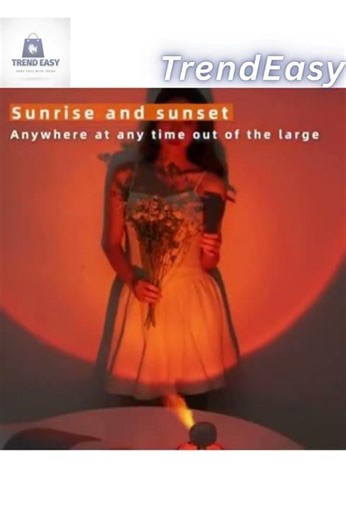 Sunset Light Humidifier | 2 in 1 RGB Night Lamp & Cool Mist for Aesthetic Room #shorts