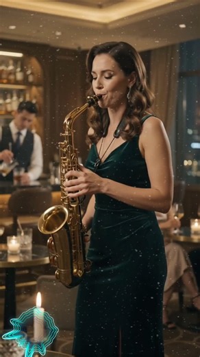 Romantic Restaurant Jazz 🍷 Elegant Saxophone Live #Shorts