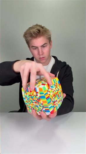 Solved Impossible Rubik Giant Cube