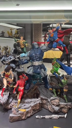 13K views · 405 reactions | Justice League Vs Darkseid 1/6 Scale Diorama #xmstudios #justiceleague #darkseid #dc | Nerdy Sphere | Facebook