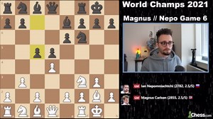Insane game | 2021 World Chess Championship