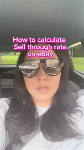 How to calculate sell through rate! Older video! #ebay #reseller #ebaysales #ebaybolo | Tuitionaintcheap