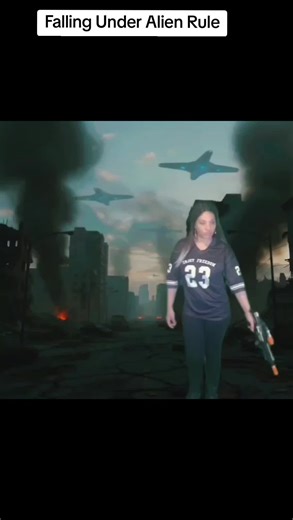 Falling worlds. Alien control. Still standing.👽👾 #falling #scifi #alien #survivalmode #alieninvasion