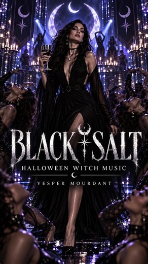 BLACK SALT 🖤 Witch Music for Halloween #Shorts