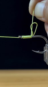 A common way to tie a tube-attached fish hook 🐟 #knot #rope #ropetutorial #knottying #knottutorial #fishing #fyp #foryoupage #tent #usa #reels #diy #fblifestyle | Knot Rope