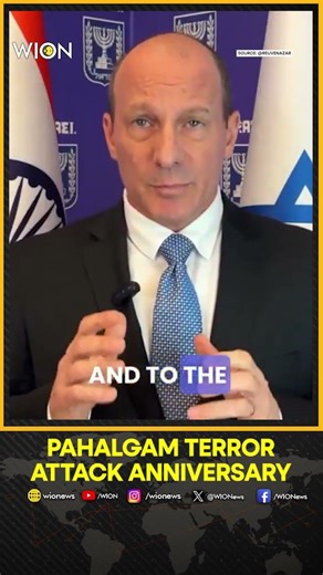 Pahalgam Terror Attack: Israel Stands With India on Pahalgam Attack Anniversary | WION SHORTS