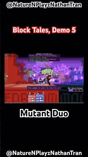 How I Beat The MUTANT in BLOCK TALES DEMO 5