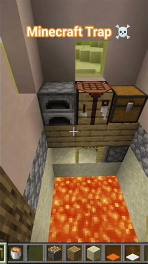 Minecraft death trap ☠️ #shorts #minecraft #cbum #halo