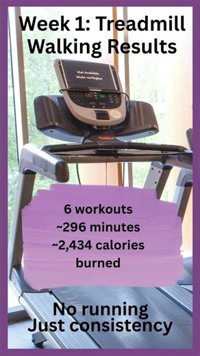 1 Week of Treadmill Walking for Weight Loss
