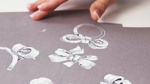 #GraffTildasBow • Assisted by her team of designers, Design Director Anne-Eva Geffroy conjures up perfect bows that capture the twists and turns of a silk ribbon, tied by Tilda mere moments ago. #FallinLoveWithGraff #GraffDiamonds | Graff