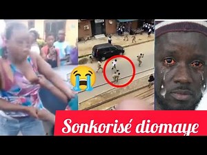 Meeting diomaye : déjà sonkorisation de diomaye dans les ruelles de mbour .........
