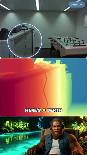 Step INSIDE your photos with AI! 🤯 Infinity Depth creates 16K depth maps and lets you walk through a 2D image. 🚶‍♂️✨ Better than Apple's model? You decide. #AI #TechTok #InfinityDepth #3DPhoto #PhotographyHacks #OpenSource #ArtificialIntelligence #NewTech #UKTech #Viral