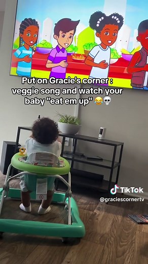 Gracie's Corner Veggie Dance: The Hilarious Footwork! 🤣