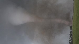 Check out this incredible video of a top-tier #tornado intercept from the backseat of the Dominator 3, as the ghost train or rear inflow jet of the tornado sucked the Dominator toward the core flow! The mirrors were bent backward and the hood was rattling as the Dominator nearly was pulled into the dangerous corner flow region of the twister. This footage was captured by award-winning photosgrapher ​⁠Hélène Pambrun - Photographe | Reed Timmer Extreme Meteorologist