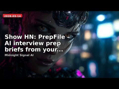 Midnight Signal AI — 2026-03-14 | Top AI News Daily Brief