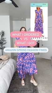 COMMENT “SPRING” TO GET LINKS & SIZING SENT TO YOUR DMS! What I ordered VS what I got amazon spring fashion finds. Amazon spring must haves. Amazon spring fashion essentials, amazon new releases, amazon spring essentials, amazon summer dresses, spring break dresses, look for less, gooey sun dresses, modest summer ootd. #amazonfinds #amazonfashion #amazondeals | Rachel Kae Jenkins