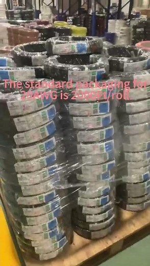 UL3266 AWG20 AWM hook-up wire manufacturer since 1996