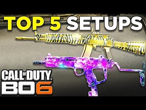 TOP 5 *META* LOADOUTS in BLACK OPS 6! 👑 (BO6 Best Class Setups) Warzone / Multiplayer