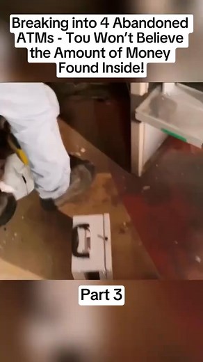 87K views · 480 reactions | Breaking into 4 Abandoned ATMs - Tou Won’t Believe the Amount of Money Found Inside! Part 3 #explore #abandoned #foryou #money Part 4 | Abandoned Houses | Facebook