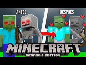 👉Como DOMESTICAR MONSTRUOS en MINECRAFT- ADDONS PARA MINECRAFT PE 1.19 - Tamable Monsters Addon