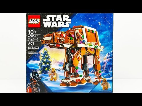 LEGO Star Wars Gingerbread AT-AT (40806) Review!