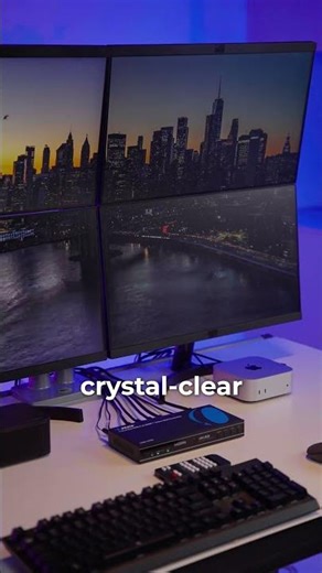 🖥️ Create Stunning 4K Video Walls! ⚡ OREI UHD-14VW 1x4 Controller #Shorts #videowall #proav