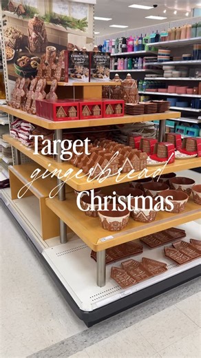 Jenny | Simple Home Decor on Instagram: "I’m digging the gingerbread house theme this year and Target had so many cute finds! The recipe book and stand would make the cutest dirty Santa gift! Comment SHOP if you need the links! 🔗 #targetpartner Christmas Kitchen | Christmas Decor | Christmas Cooking | Gingerbread House | Gingerbread Man | Holiday Baking"