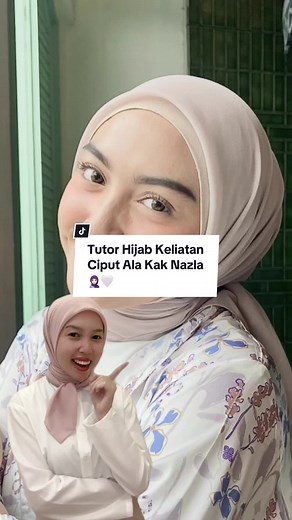 Tutorial Hijab Keliatan Ciput ala Kak Nazla