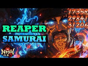 NIOH 3 | DEATHREAPER Samurai OP Scythe Build | WRECKS Everything In Seconds