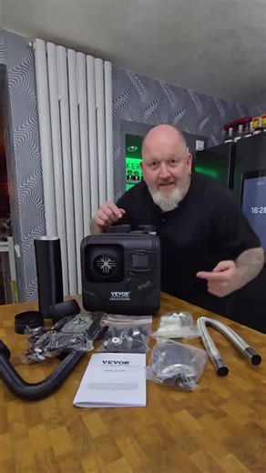 VEVOR 8KW Diesel Heater: Fast Heating into Your Garage