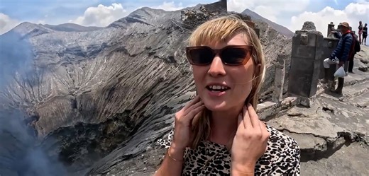 Hiking Indonesia's Active Volcano!