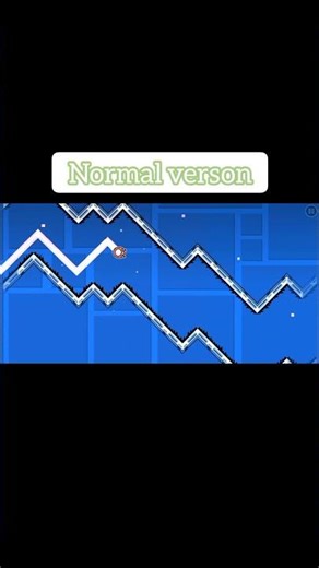 Geometry dash Normal level vs Cursed #geometrydash