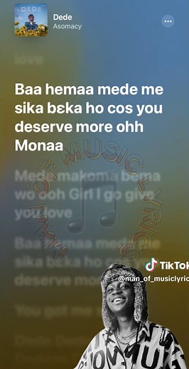 Exploring the Sound of Asomacy's Dede