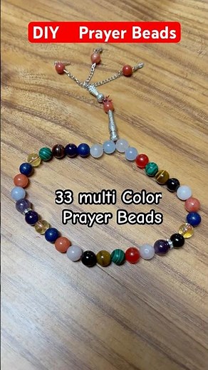 How to Make Prayer Beads 💎 Step-by-Step for Positive Energy #diy #beads