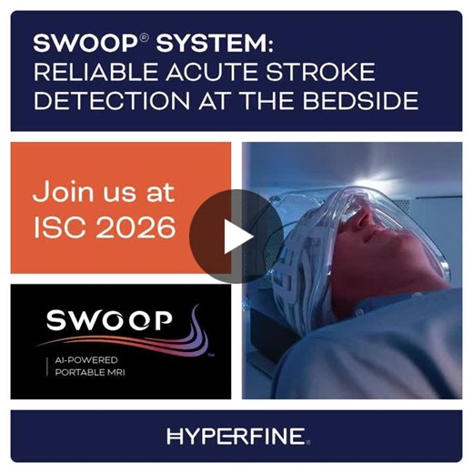 Hyperfine at ISC2026: Stroke Detection Breakthroughs with Swoop System | Hyperfine | AI-Powered Portable MRI posted on the topic | LinkedIn