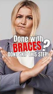 Teeth Moving After Braces? Here’s Why Retainers Are Essential. #braces #youtubeshorts #dentalcare